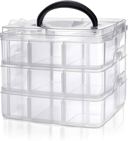 Stylish White Jewellery Box - 1 Pc Storage Solution