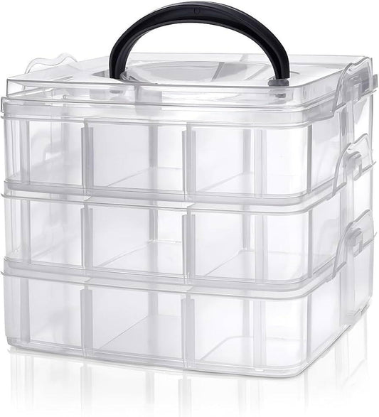 Stylish White Jewellery Box - 1 Pc Storage Solution