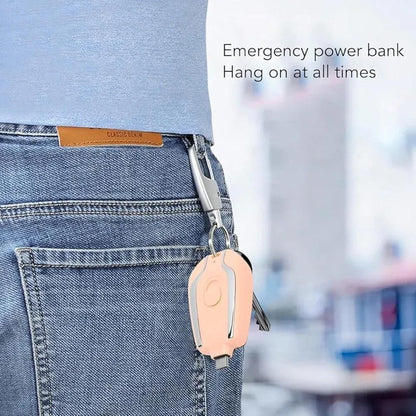 portable emergency key chain power bank