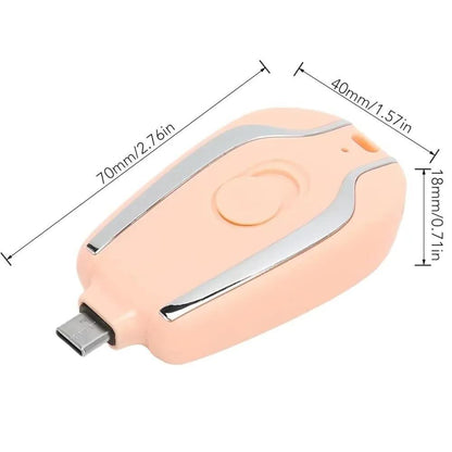 portable emergency key chain power bank