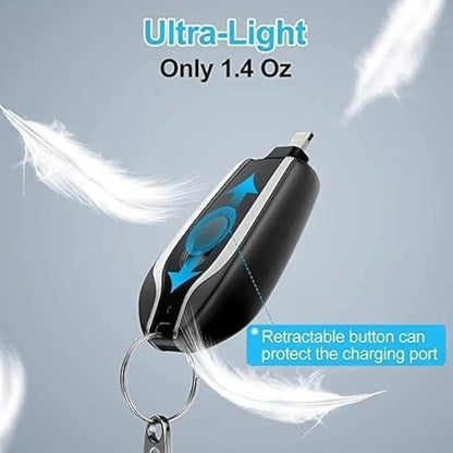 portable emergency key chain power bank