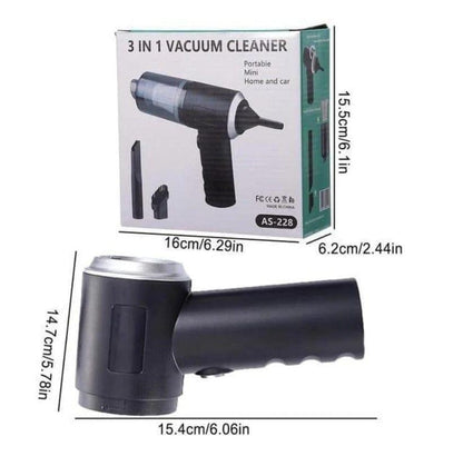 Portable Vacuum Cleaner with Strong Suction Power - 1 Pc
